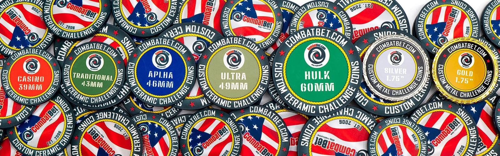 Ceramic Challenge Coins