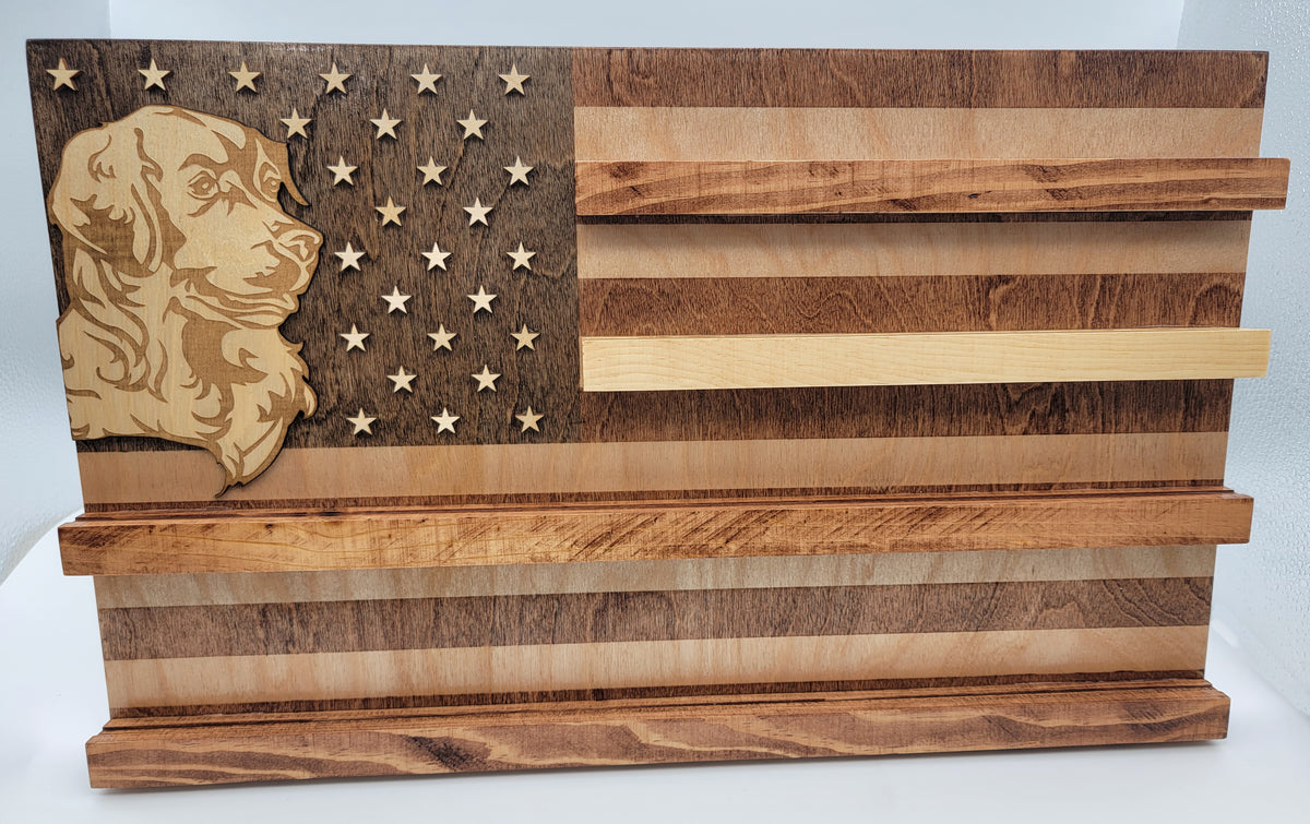 K9 Challenge Coin Display Board - 18&quot; x 11&quot;