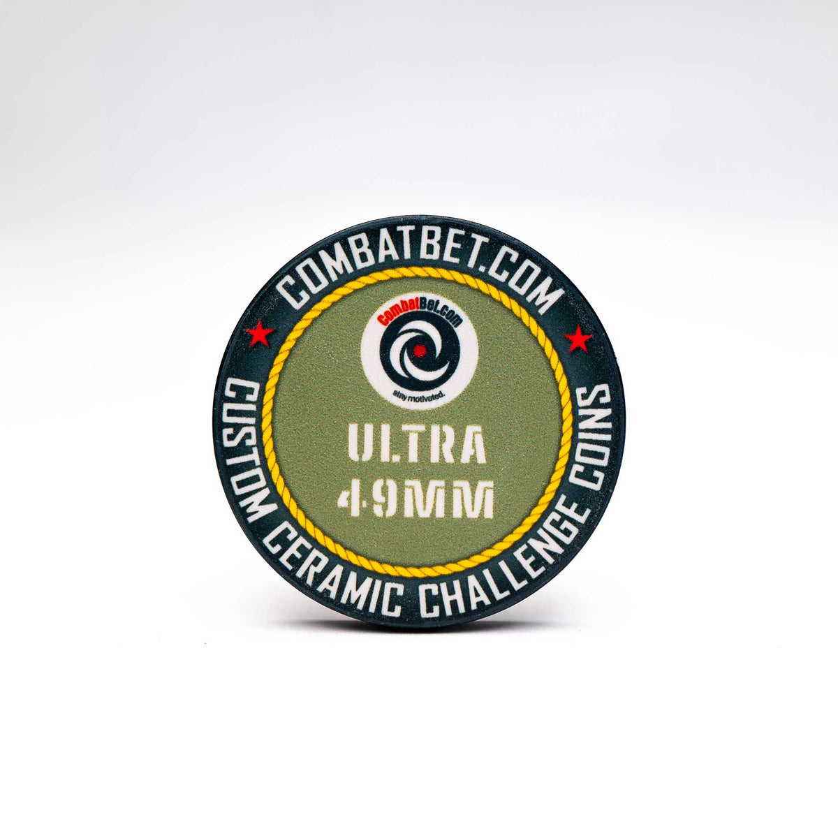 360view Ultra 49mm (1.9&quot;) Round Custom Ceramic Chips