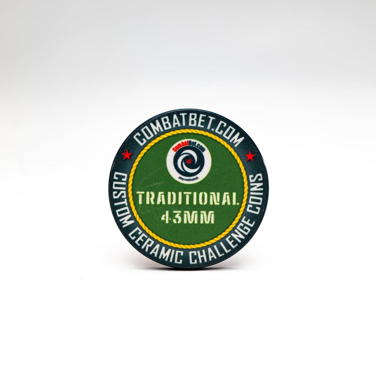 Traditional 43mm (1.7&quot;) Custom Ceramic Coins