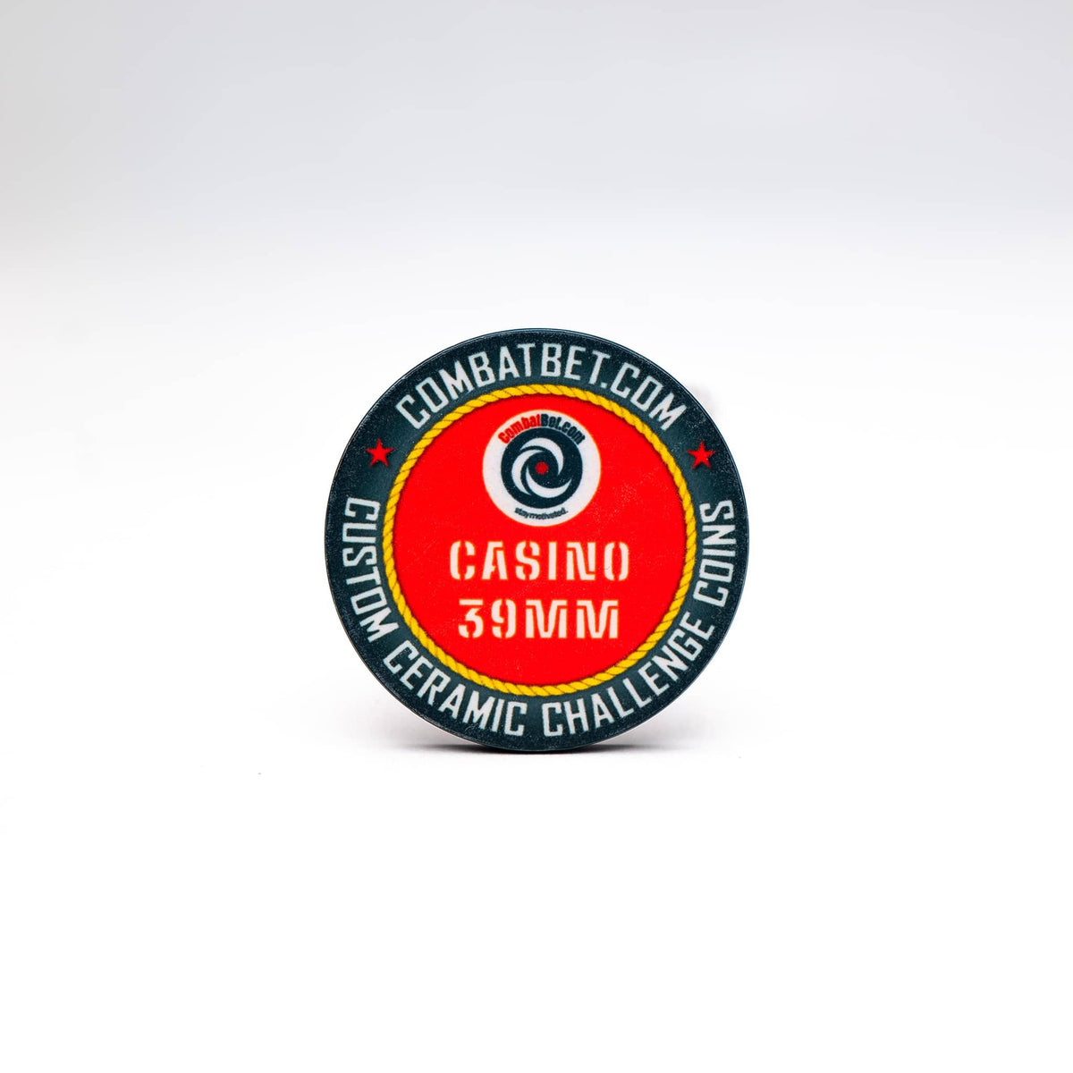 Casino 39mm (1.5&quot;) Custom Ceramic Coins